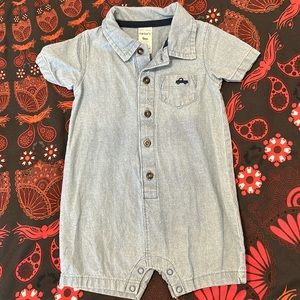 Carters Denim Onesie🩵